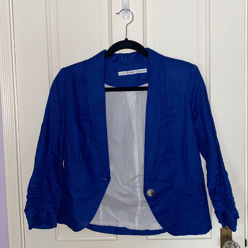 Royal blue blazer🦋